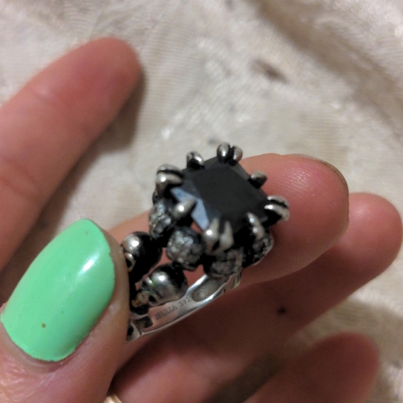 Jeulia Skull Ring - Picture 3 of 6